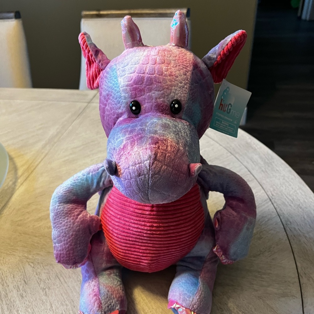 Stuffed Toy Dragon-HugMe- Plush-18” - New